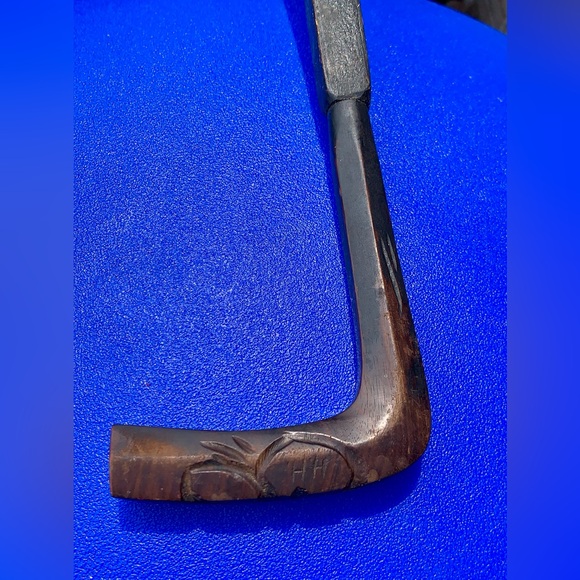 Early 20th Century Vtg Hand Crafted Carved Dual Hardwood Walking Stick Cane - Picture 13 of 16